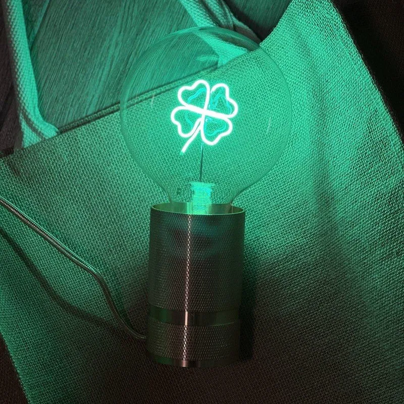 Ampoule décorative LED "Clover" - Message In The Bulb