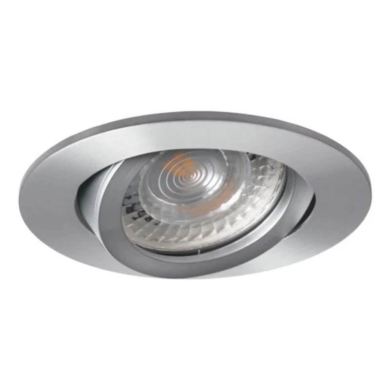 s.luce GU10 Einbaustrahler True schwenkbar 230V Alu-Matt