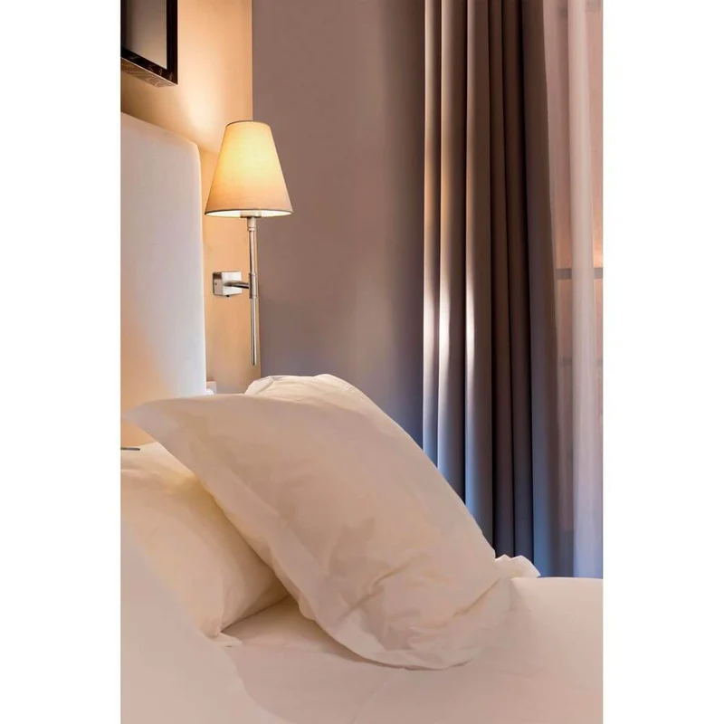 Wandleuchte SABANA Nickel-Matt, Beige