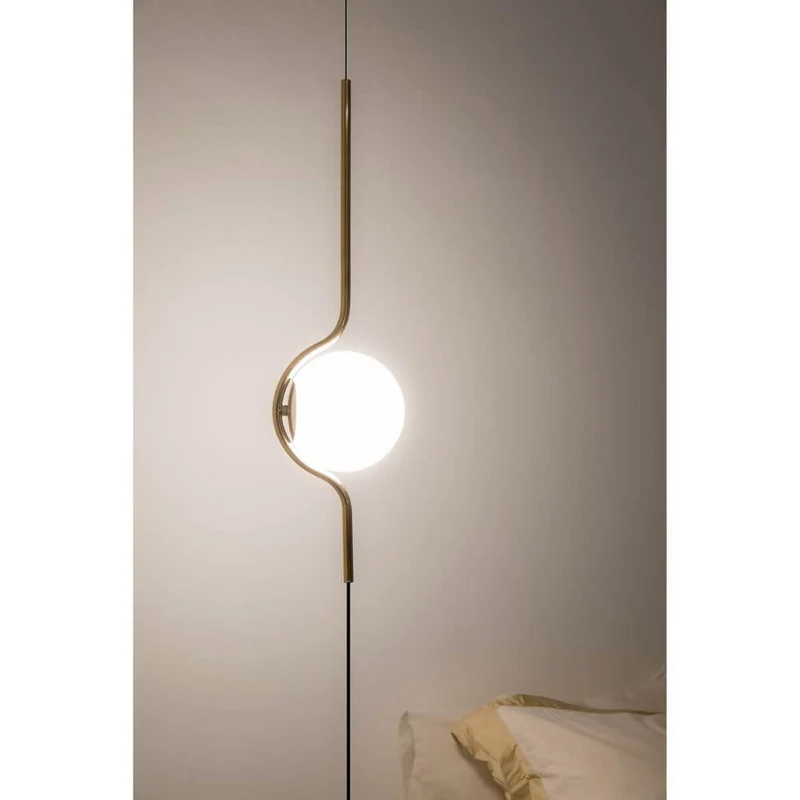 LED Pendel-Stehlampe LE VITA 6W 2700K Goldfarben