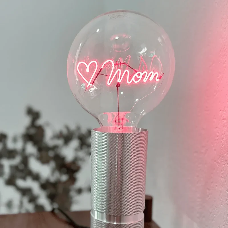 Ampoule décorative LED "'Love Mom" - Message In The Bulb