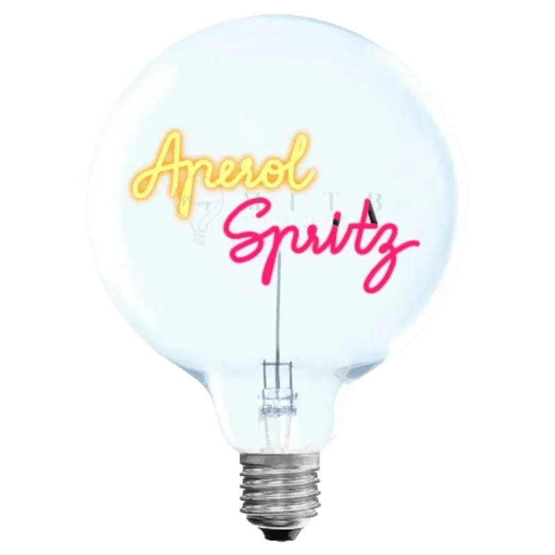 Ampoule décorative LED sans Fil "Aperol Spritz" - Message In The Bulb