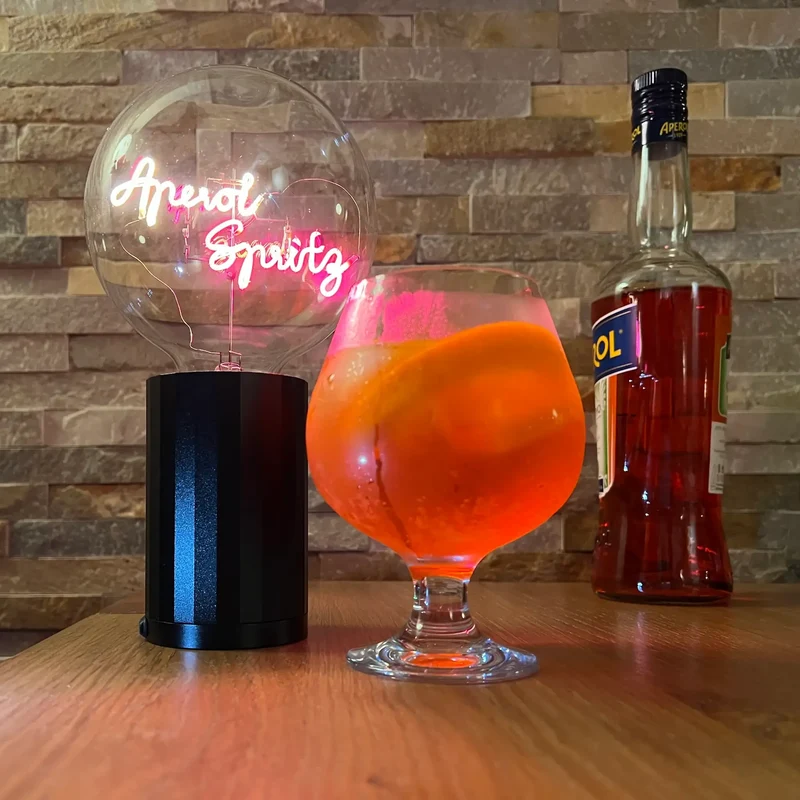 Ampoule décorative LED sans Fil "Aperol Spritz" - Message In The Bulb