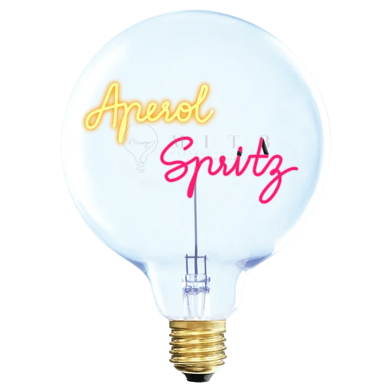 Ampoule décorative LED "Aperol Spritz" - Message In The Bulb