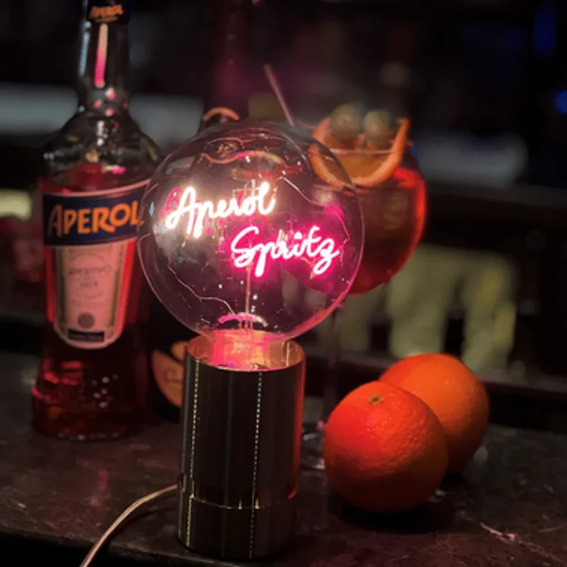 Ampoule décorative LED "Aperol Spritz" - Message In The Bulb