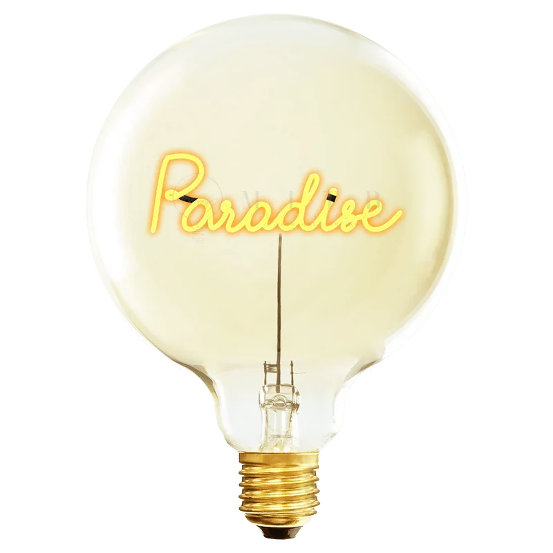 Ampoule décorative LED "Paradise" - Message In The Bulb