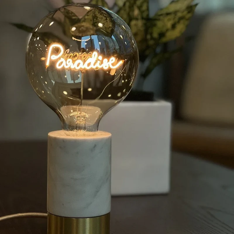 Ampoule décorative LED "Paradise" - Message In The Bulb