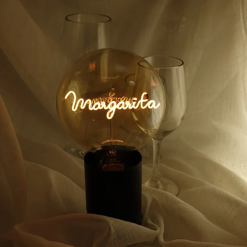 Ampoule décorative LED "Margarita" - Message In The Bulb