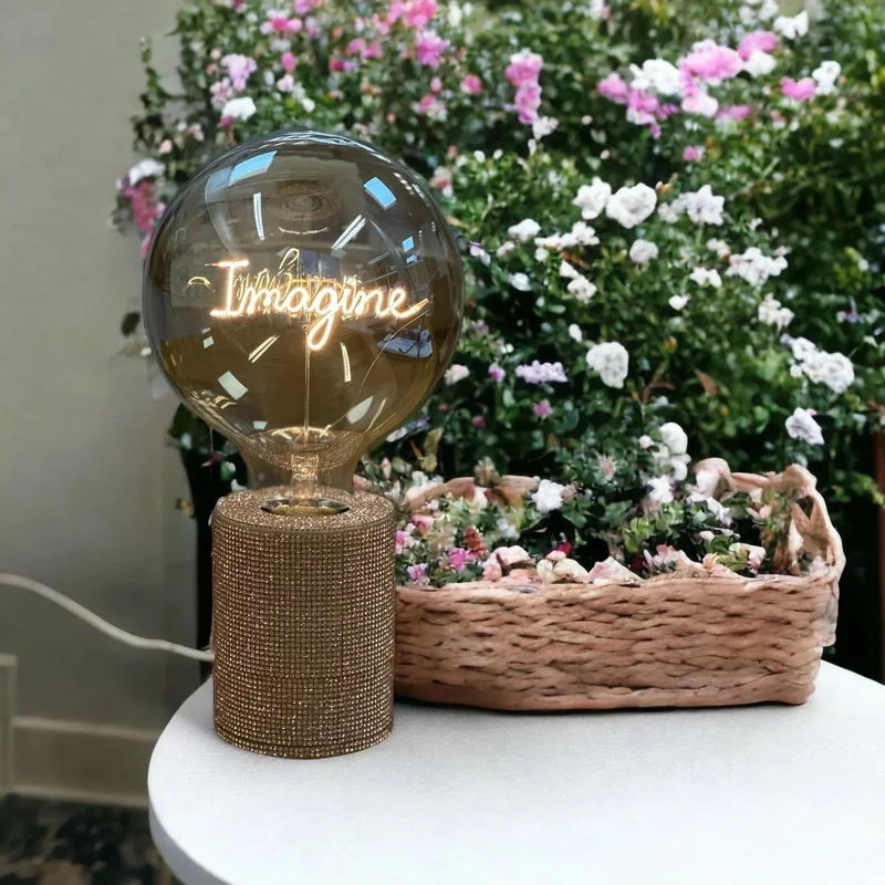 Ampoule décorative LED "Imagine" - Message In The Bulb