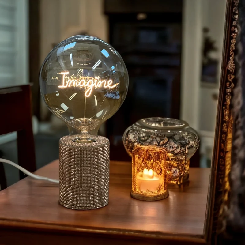 Ampoule décorative LED "Imagine" - Message In The Bulb