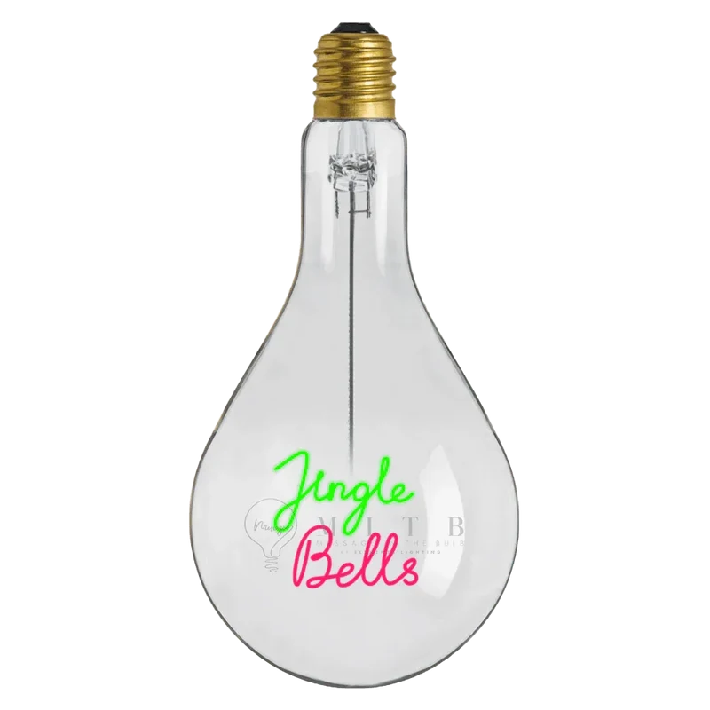Ampoule décorative LED "Jingle Bells" - Message In The Bulb