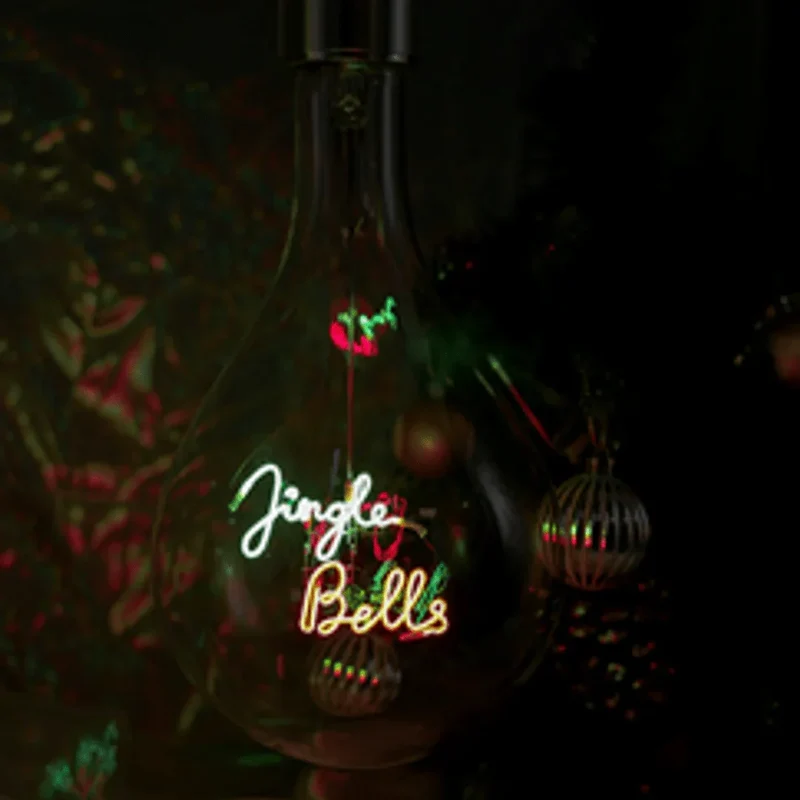 Ampoule décorative LED "Jingle Bells" - Message In The Bulb