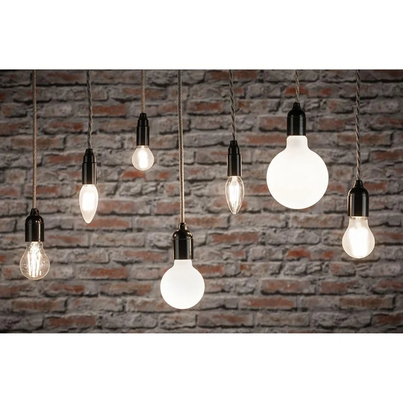 E27 9W LED Birne Filament 2700K Dimmbar Klar