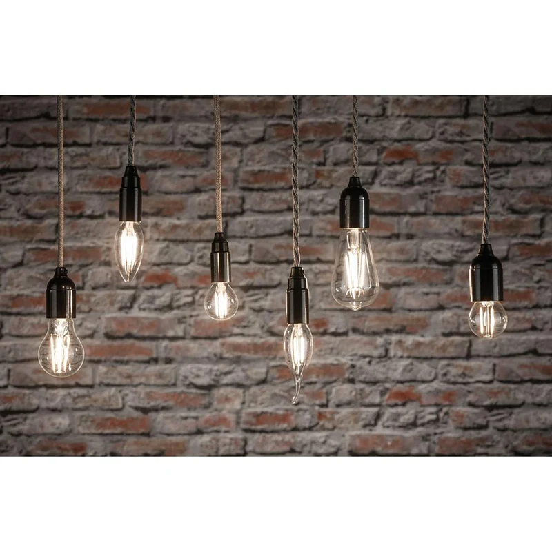 E27 5W LED Birne Filament 2700K Dimmbar Klar