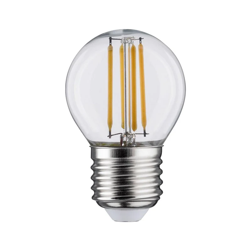 E27 5W Leuchtmittel 5er Bündel LED Filament 2700K Tropfen Klar