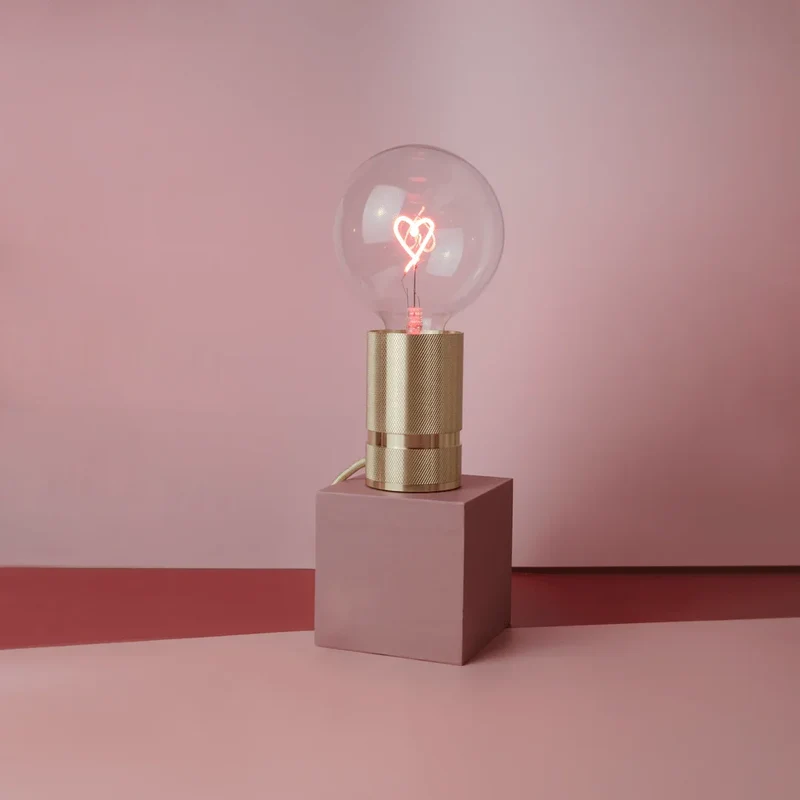 Ampoule décorative LED "Heart / Cœur" - Message In The Bulb
