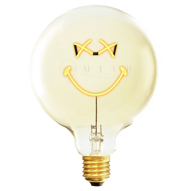 Ampoule décorative LED "Smiley World - XX" - Message In The Bulb