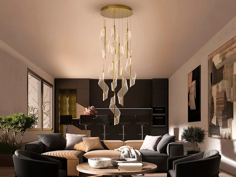 Lustre Suspensions Haut Plafond