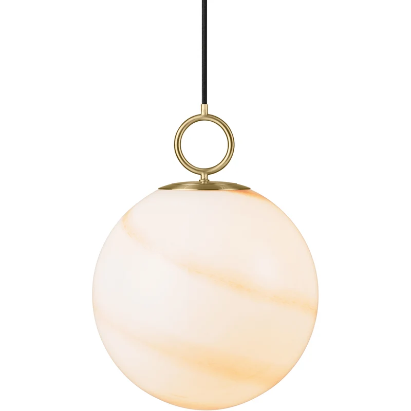 STOCKHOLM PENDEL Ø30 MARBLE BRUN