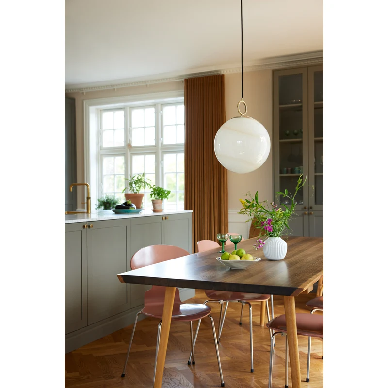 STOCKHOLM PENDEL Ø30 MARBLE BRUN