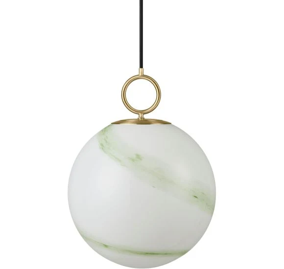 STOCKHOLM PENDEL Ø30 MARBLE GRØN