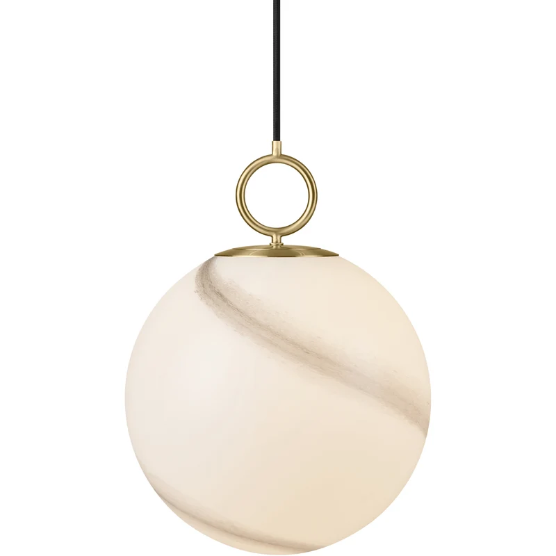STOCKHOLM PENDEL Ø30 MARBLE GRÅ