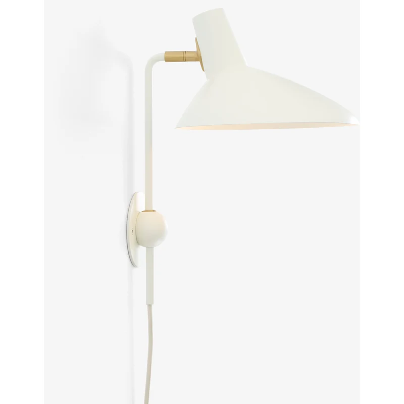 TRIPOD HM12 - VÆGLAMPE - MAT HVID