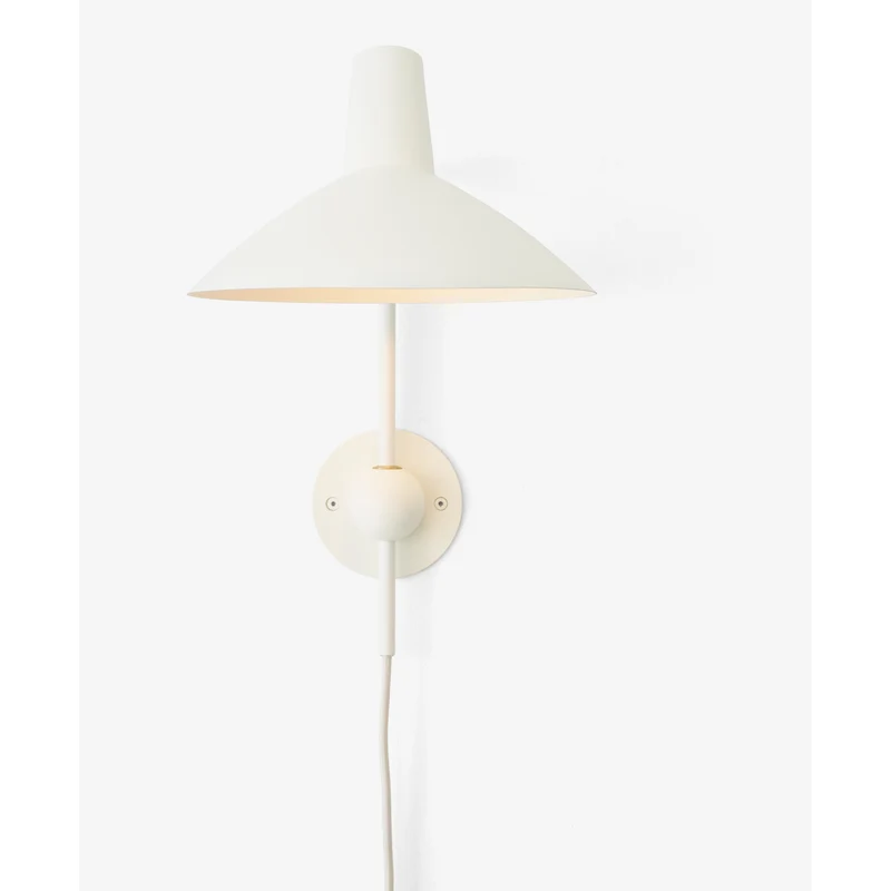 TRIPOD HM12 - VÆGLAMPE - MAT HVID