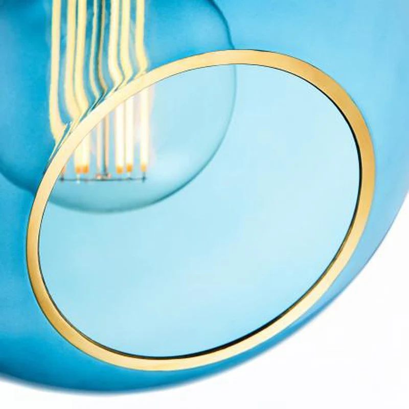 Lampe Suspension Bleu