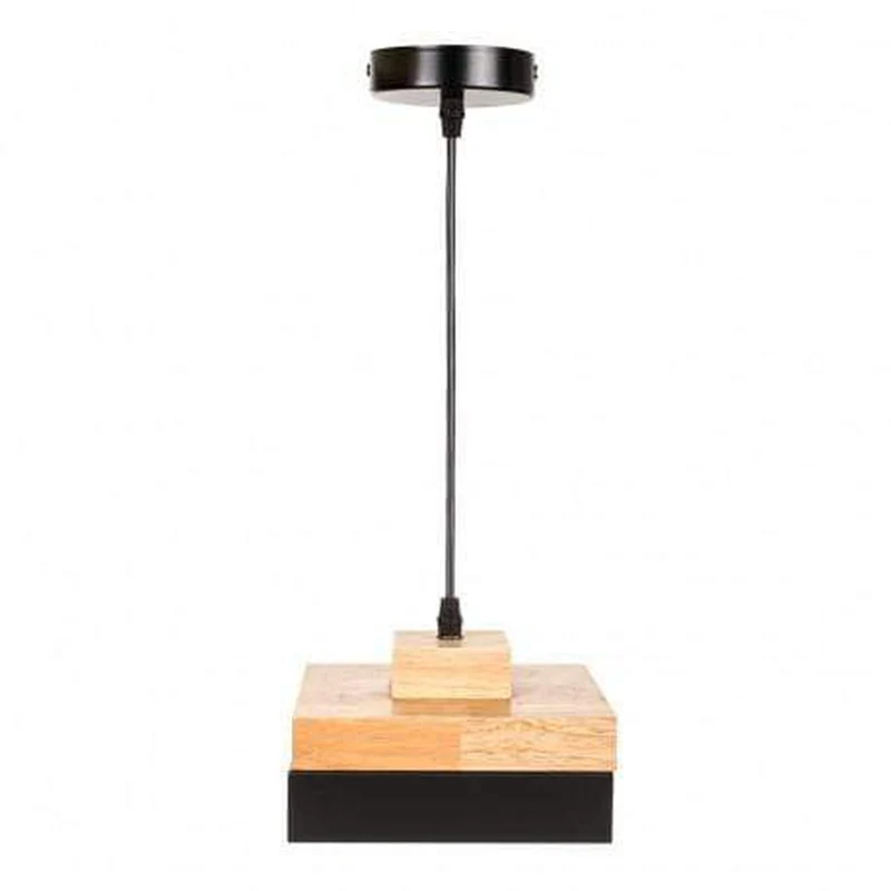 Suspension Lampe Bois