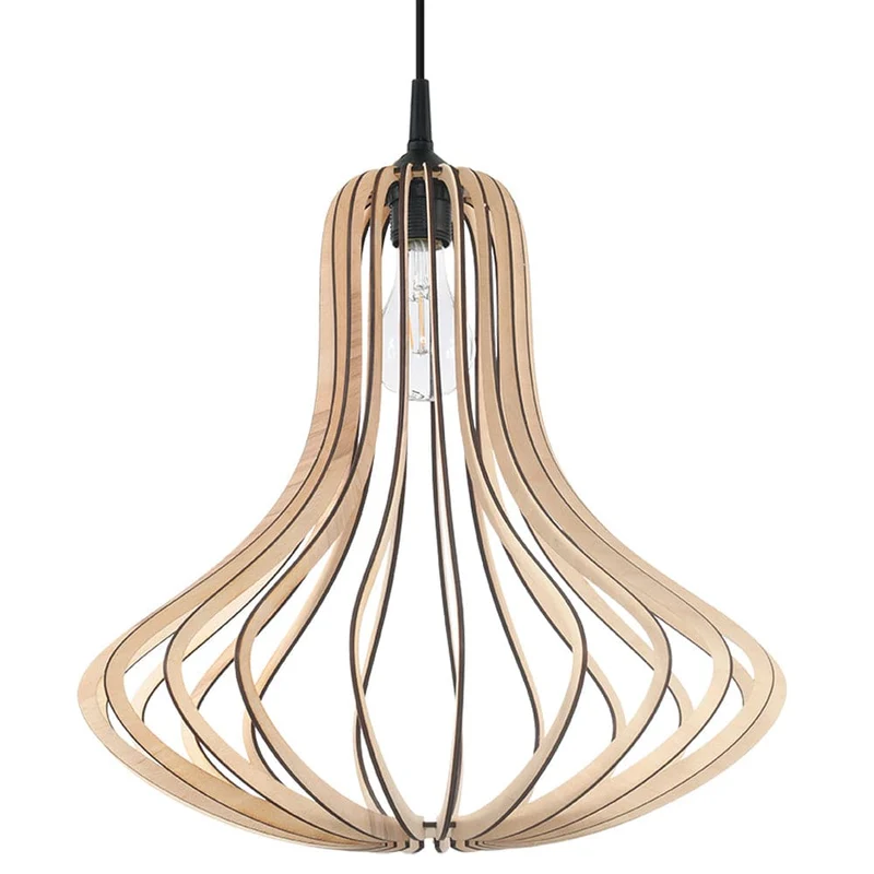Suspension Naturelle Bois