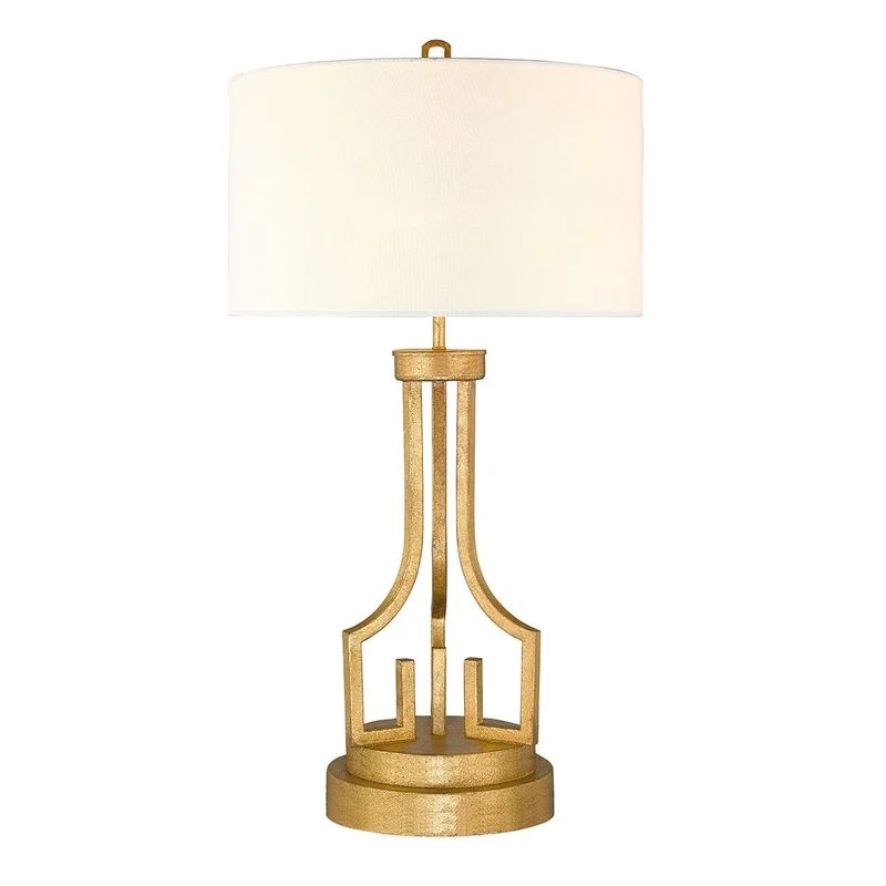 Lampe dorée pour bureau chic
