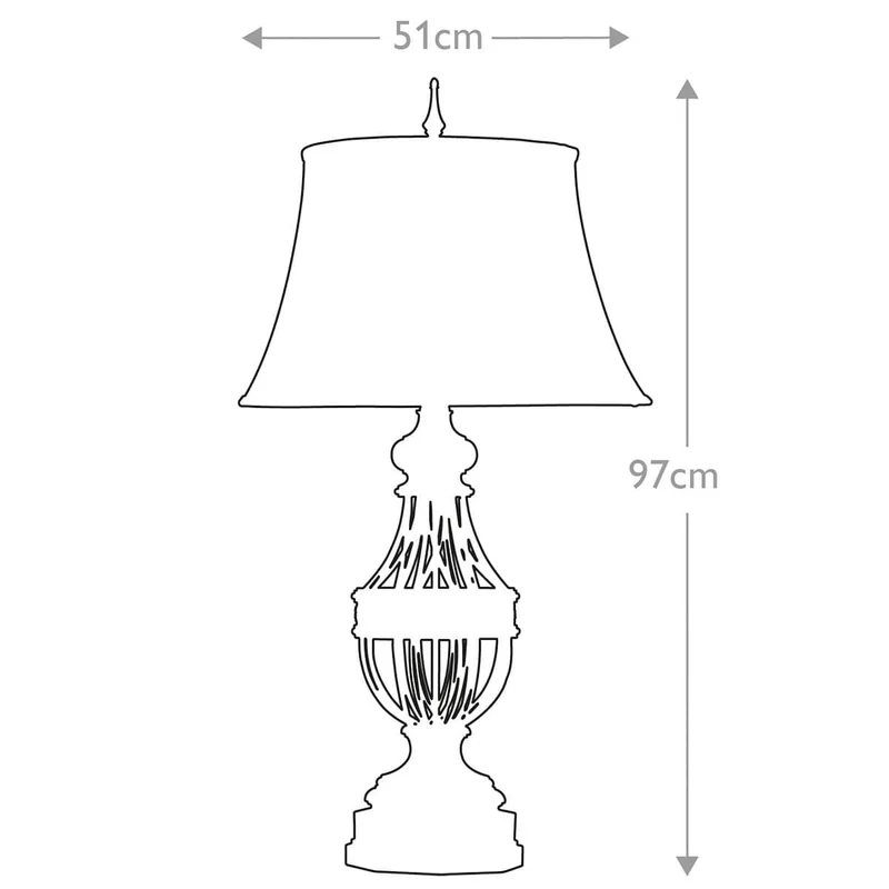 Lampe de table Augustine 1 lumière