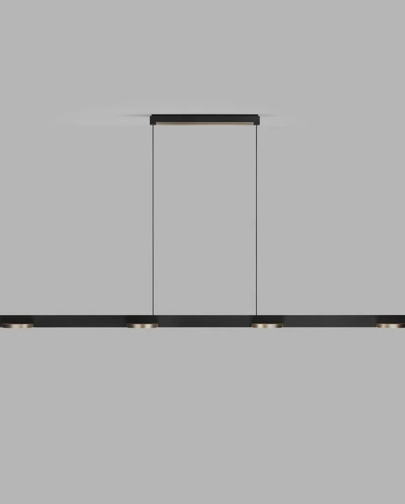 INLAY S1800 LINEAR DISC - MATT BLACK/SATIN GOLD