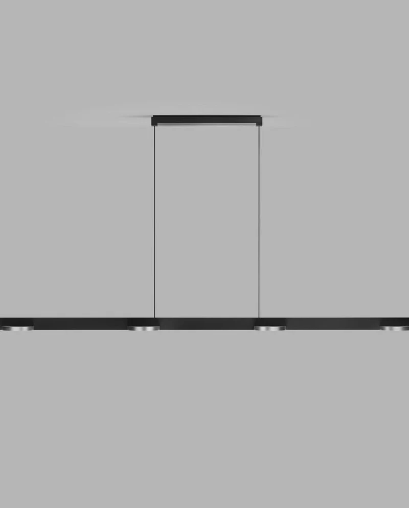 INLAY S1800 LINEAR DISC - MATT BLACK/SATIN SILVER