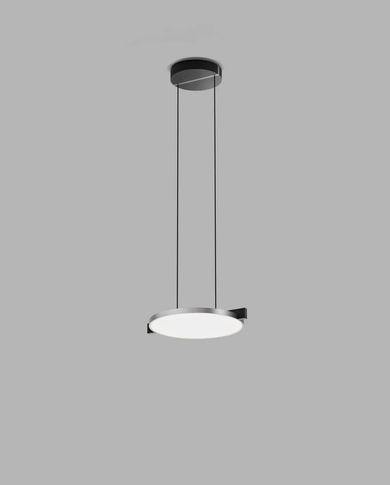 INLAY S2 DISC - MATT BLACK/SATIN SILVER