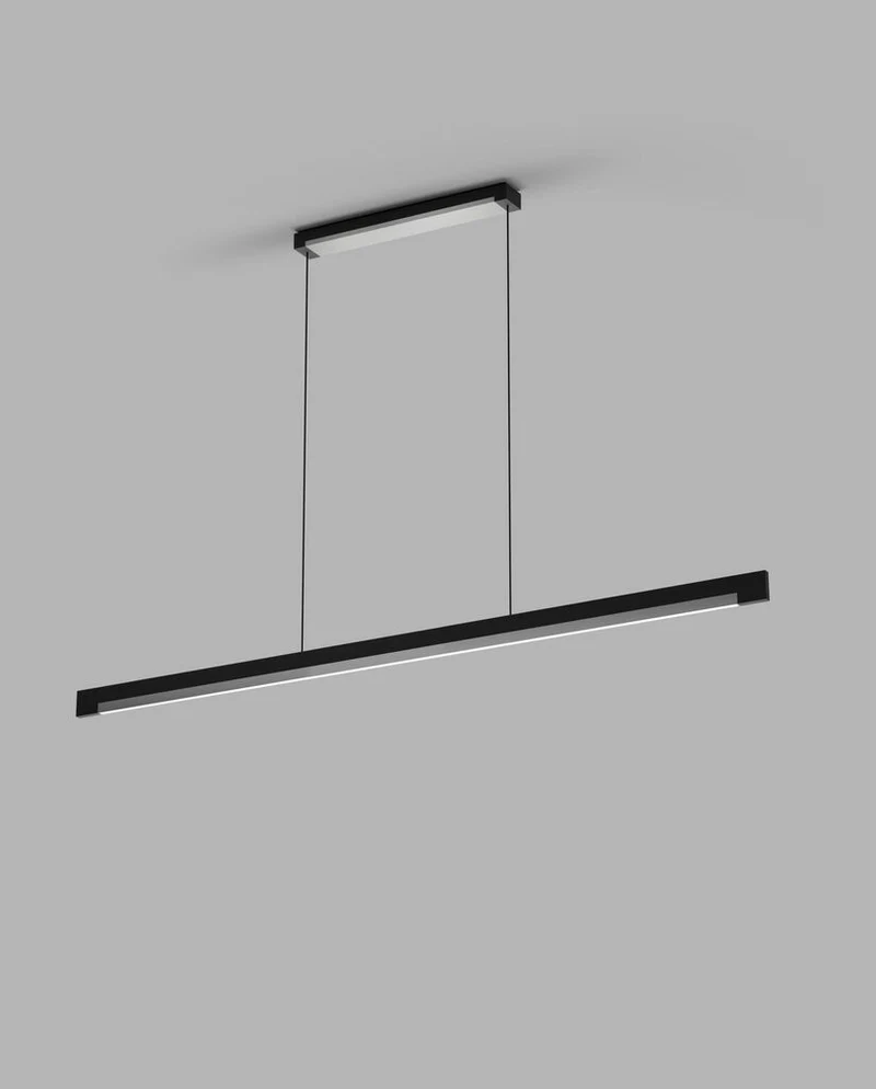 INLAY S1900 LINEAR MB/SS - MATT BLACK/SATIN SILVER