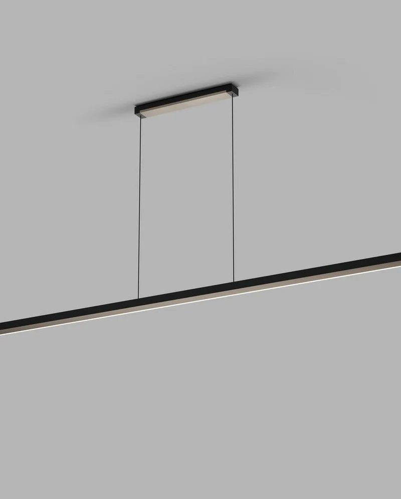 INLAY S1900 LINEAR MB/SG - MATT BLACK/SATIN GOLD