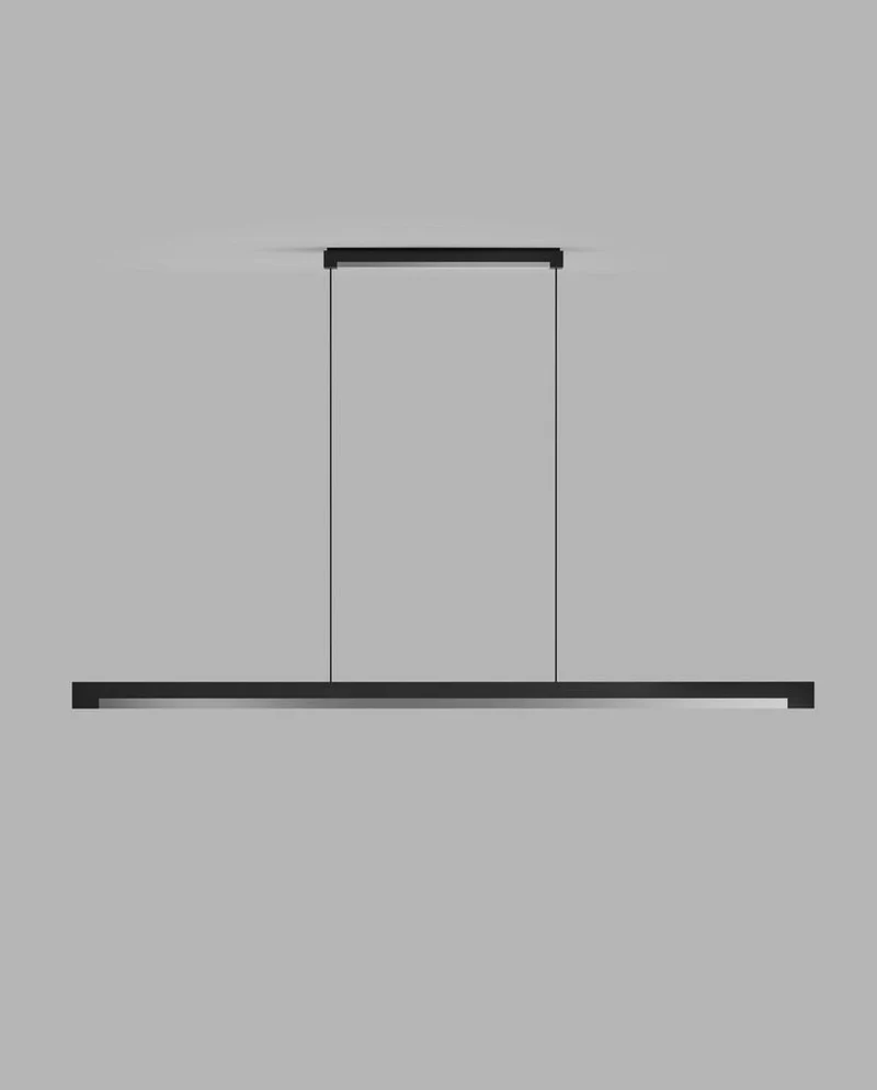 INLAY S1400 LINEAR MB/SS - MATT BLACK/SATIN SILVER