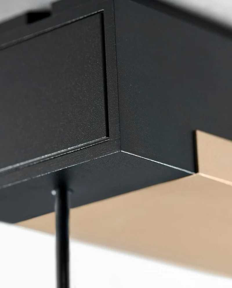 INLAY S1400 LINEAR MB/SG - MATT BLACK/SATIN GOLD