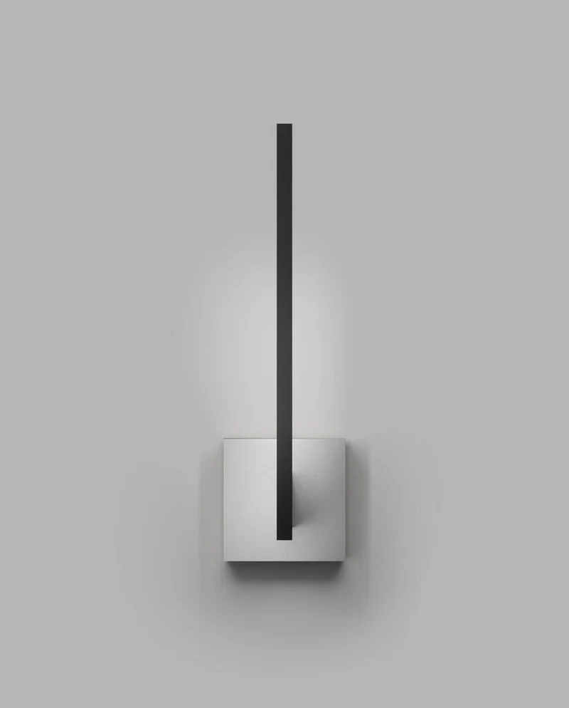 INLAY W2 LINEAR MB/SS - MATT BLACK/SATIN SILVER