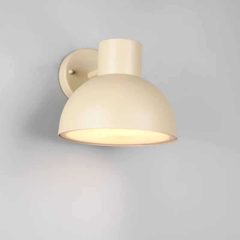 Luminaire mural exterieur beige