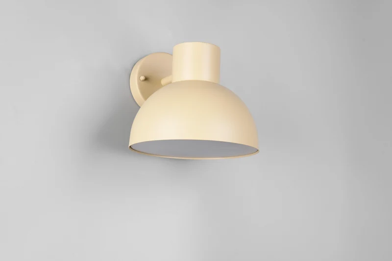 Luminaire mural exterieur beige