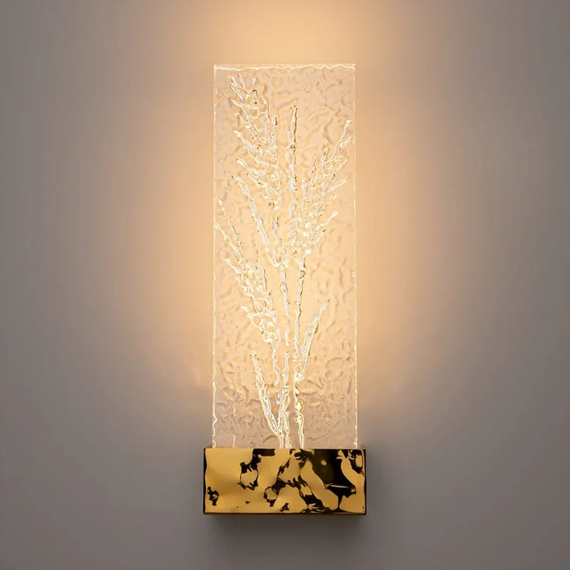Décoration Murale Lumineuse en Verre