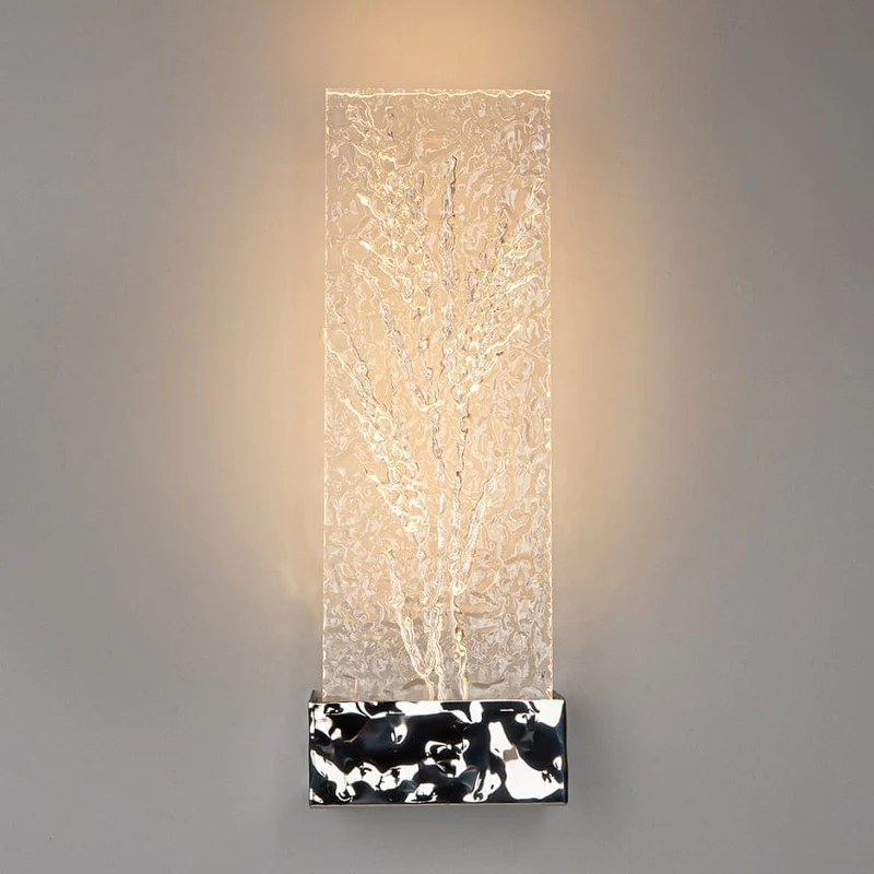 Décoration Murale Lumineuse en Verre