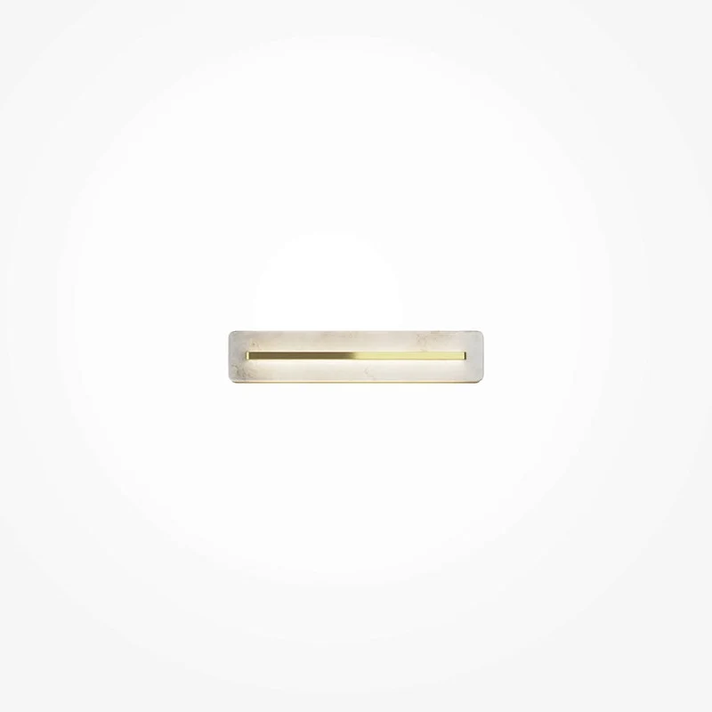 Barre LED Design Marbre Blanc