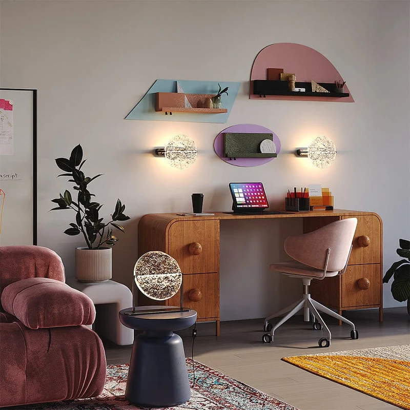 Applique Murale pour Salon en Verre Design