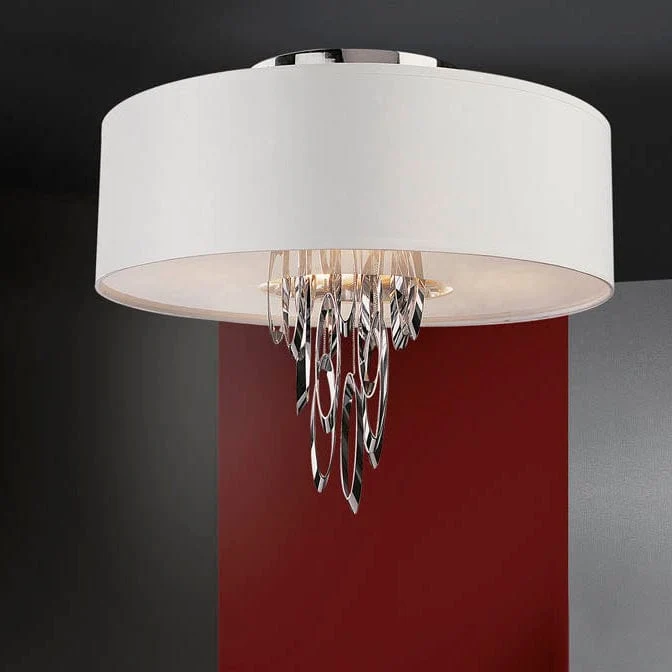Plafonnier Crème Style Art Deco