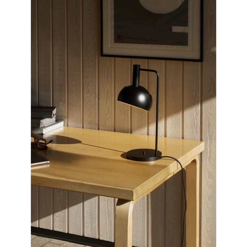 FJ ELEMENTS - BORDLAMPE Ø175 - SORT