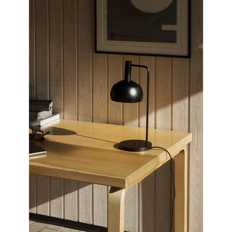 FJ ELEMENTS - BORDLAMPE Ø175 - SORT
